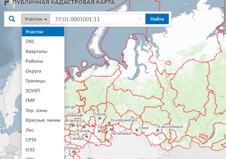 Кадастровая карта